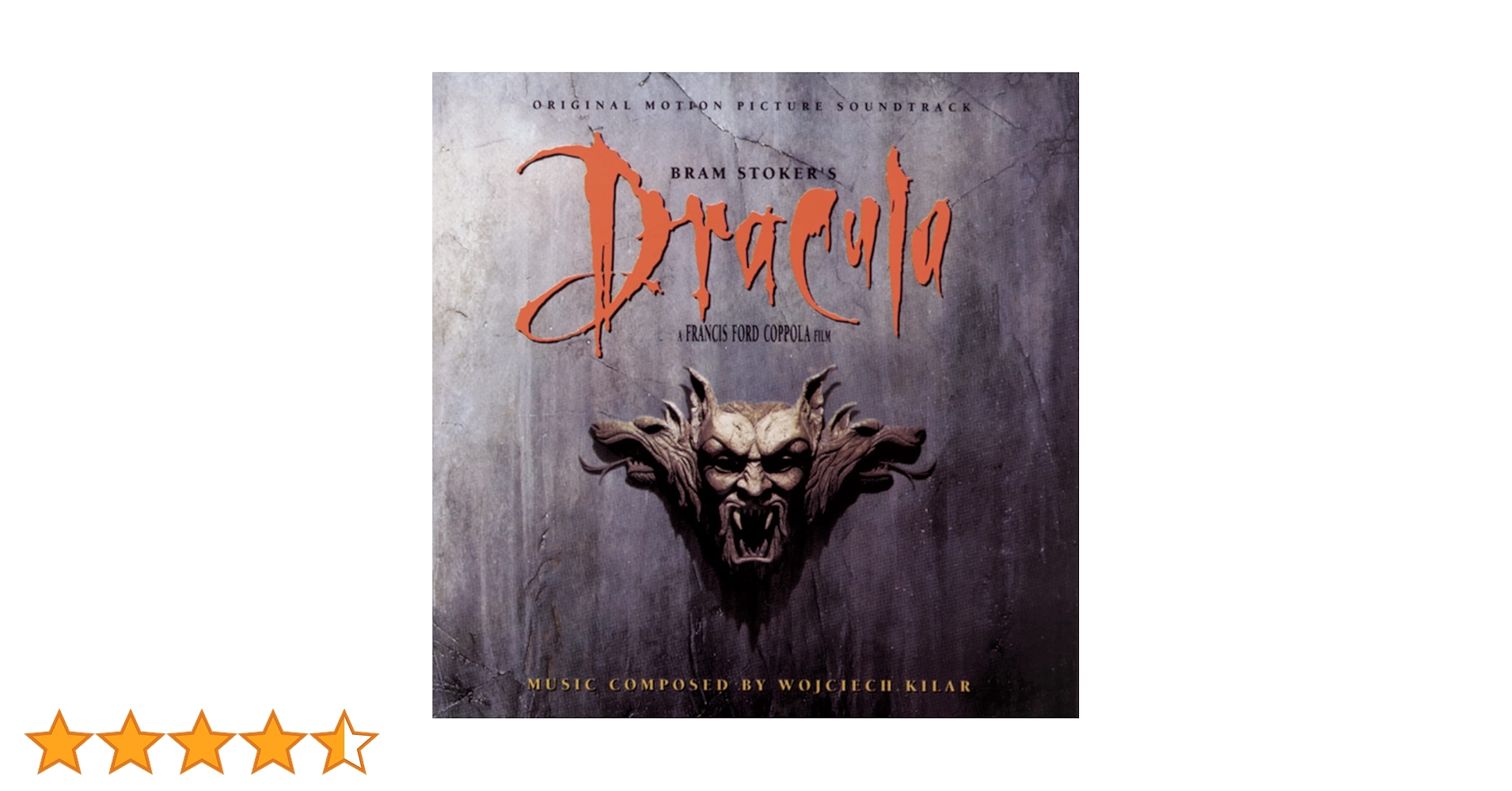 オリジナルTVサウンドトラックCD「DRACULA」 オリジナルTVサウンドトラックCD「DRACULA」 Dracula: The